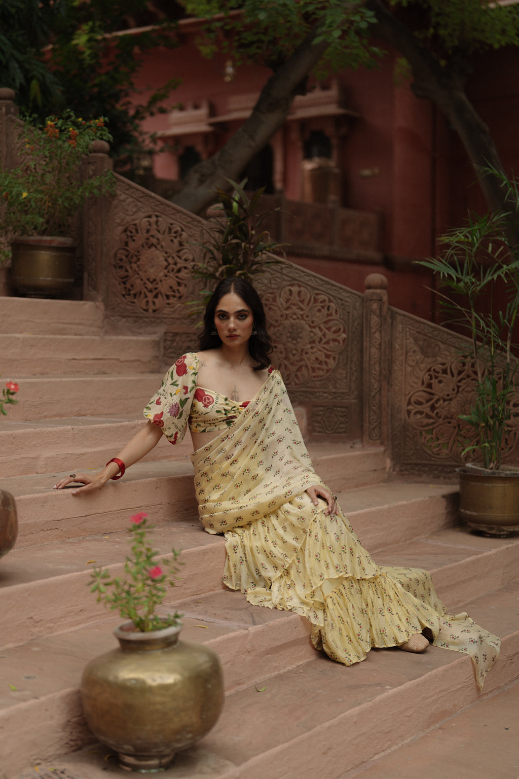 ISADORA DRAPED SAREE