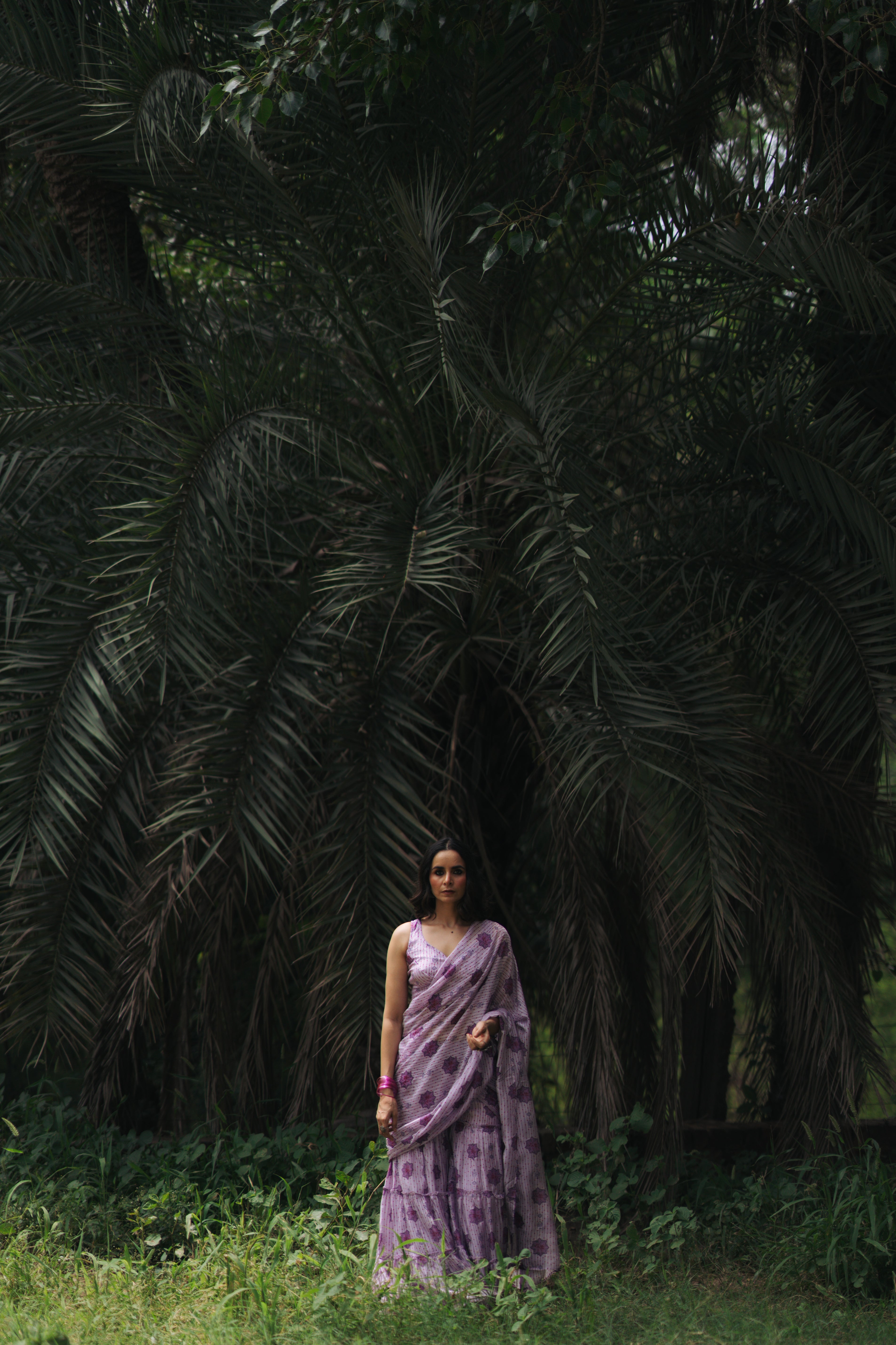 EVELYN DRAPED SAREE