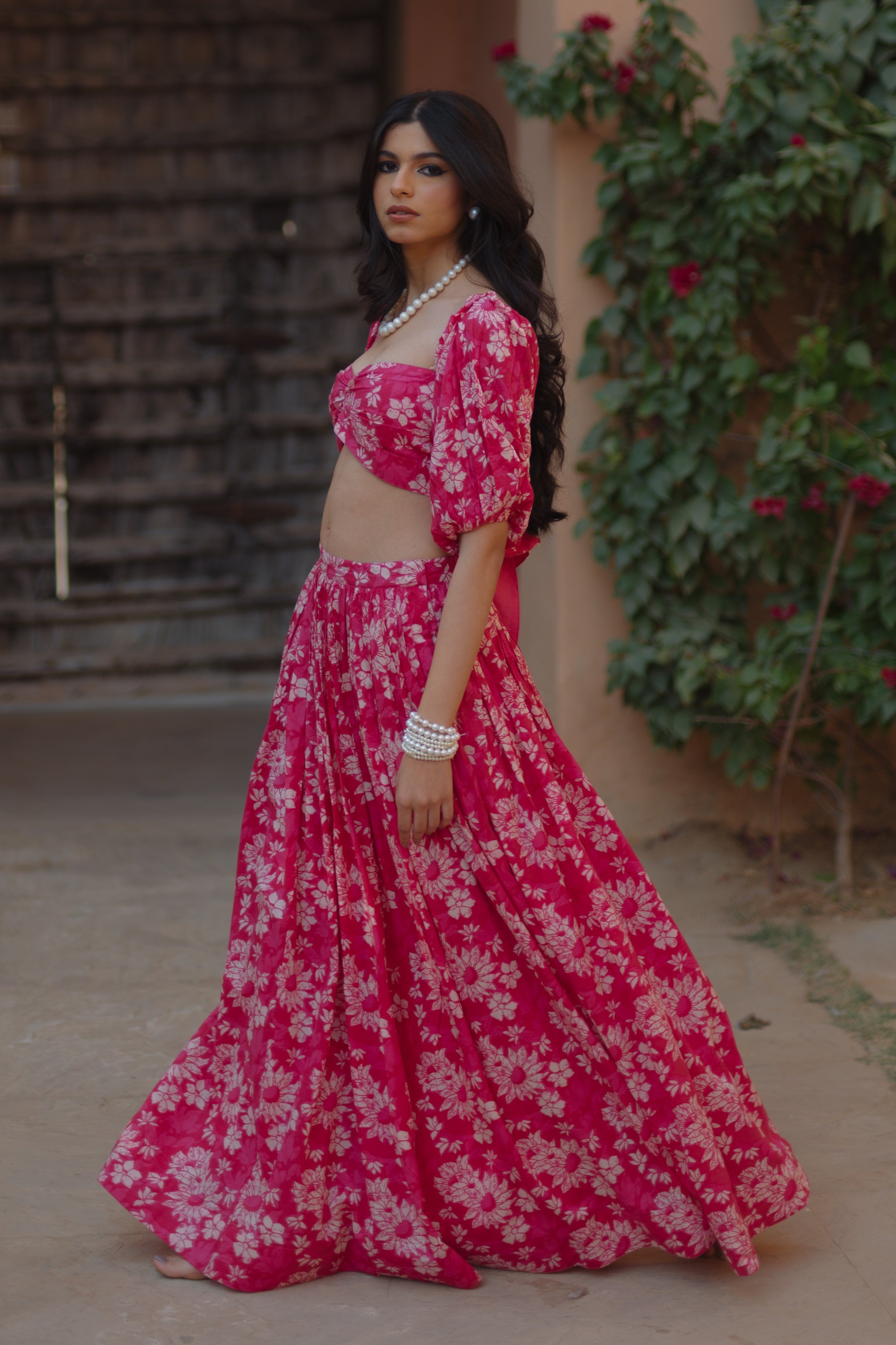 NANDA LEHNGA SET