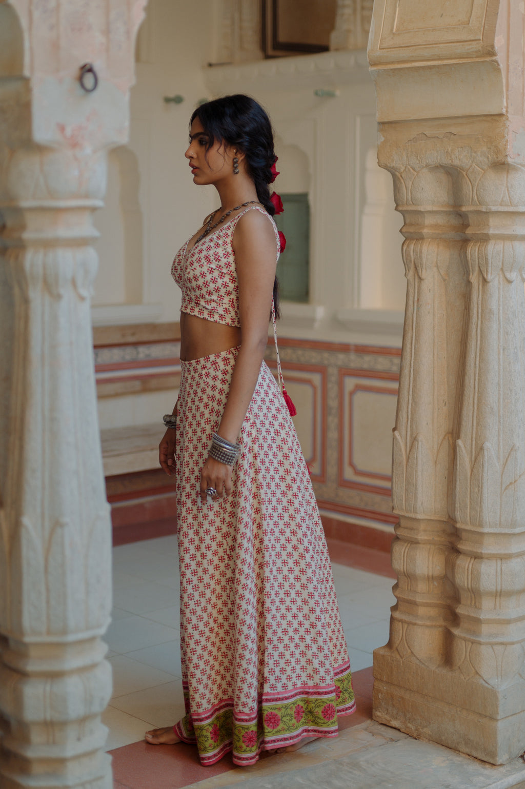 ABHA LEHNGA SET