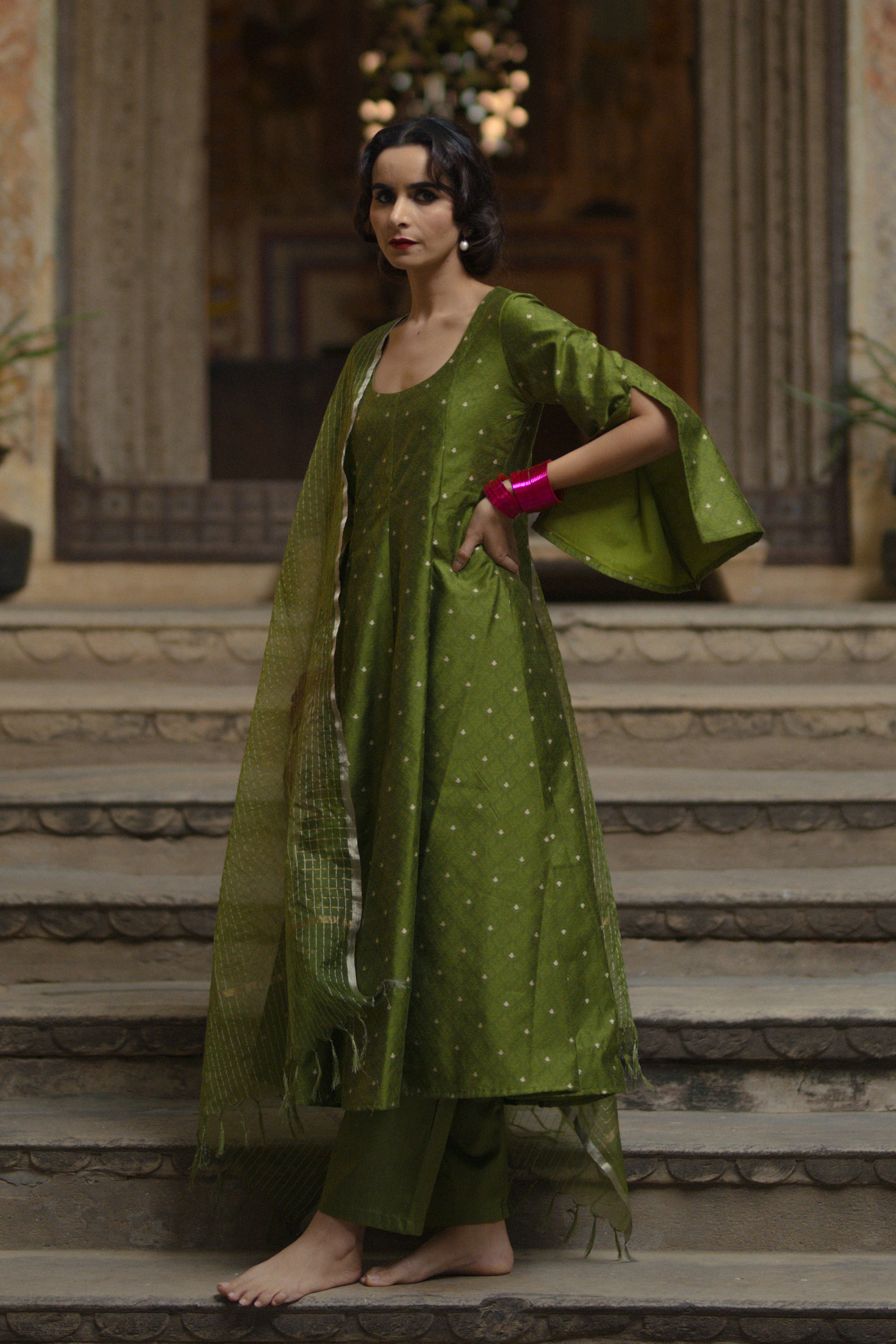 MALA ANARKALI SET
