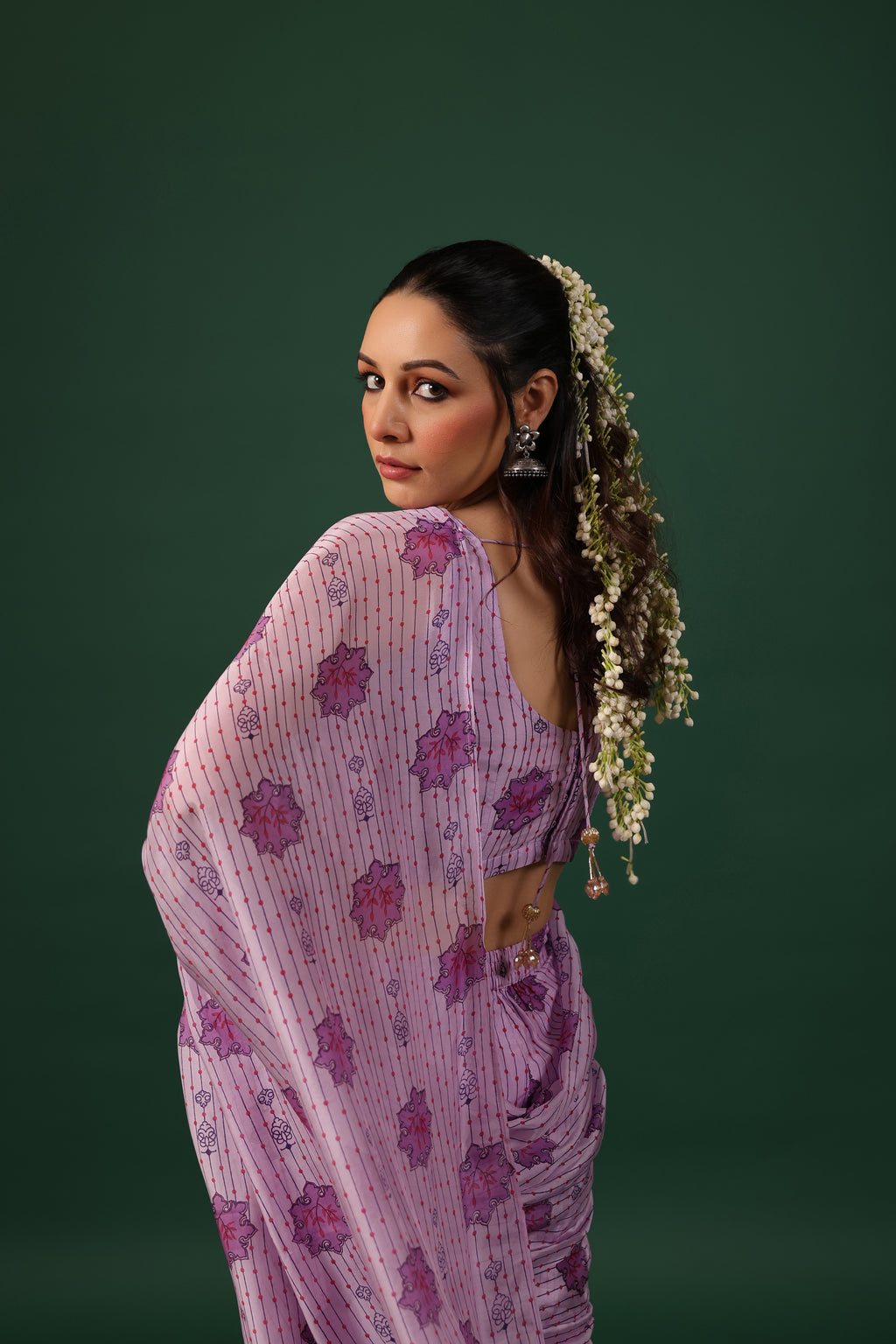 EVELYN DRAPED SAREE