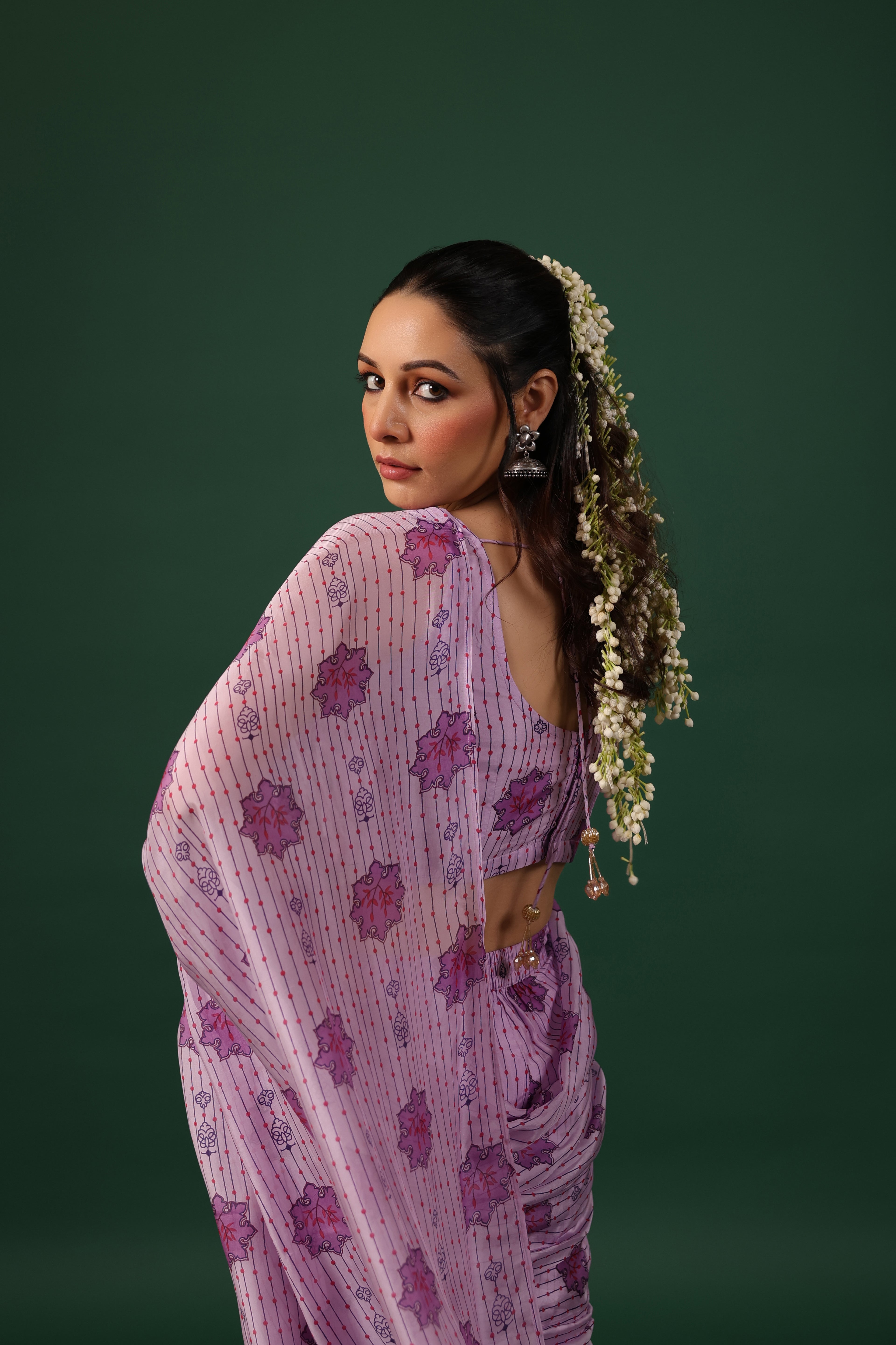 EVELYN DRAPED SAREE