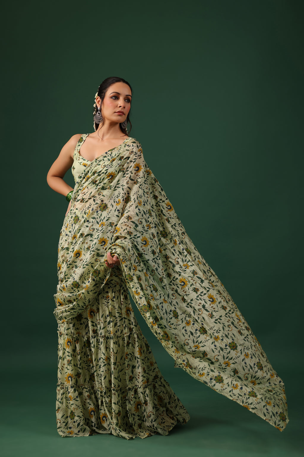 MIRENE DRAPED SAREE