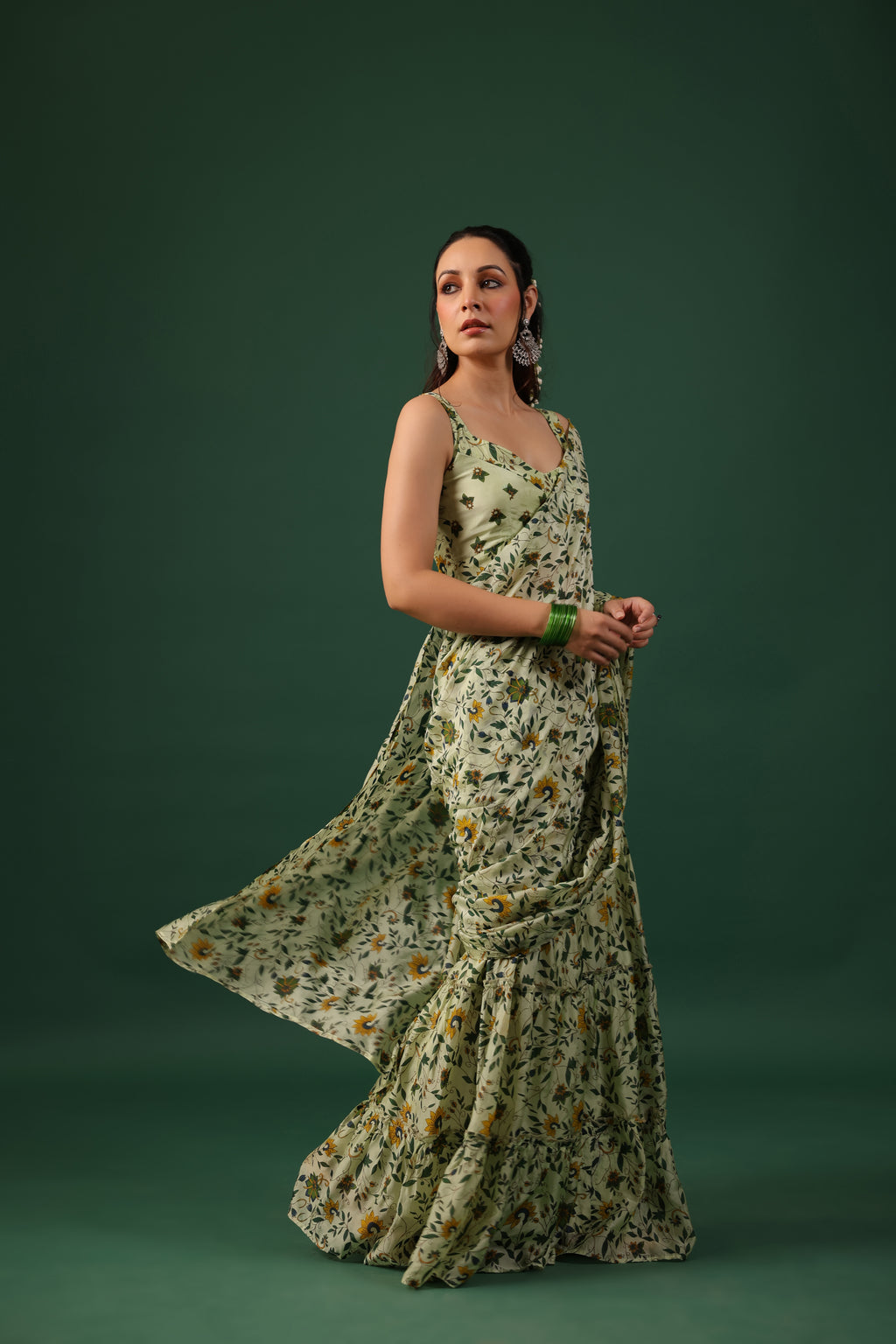 MIRENE DRAPED SAREE