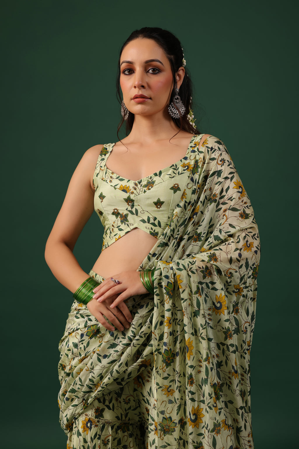 MIRENE DRAPED SAREE