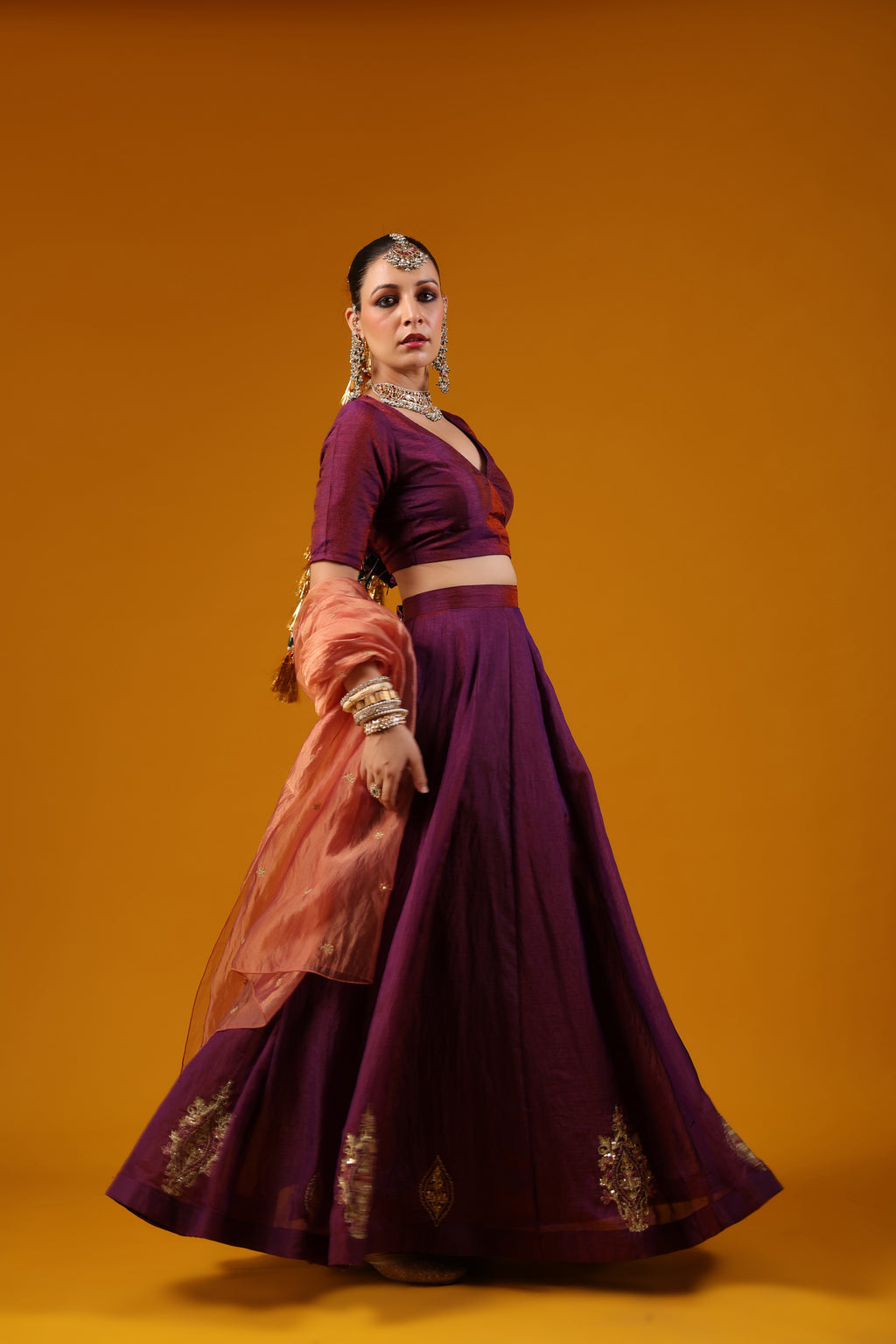 PHULI LEHNGA SET