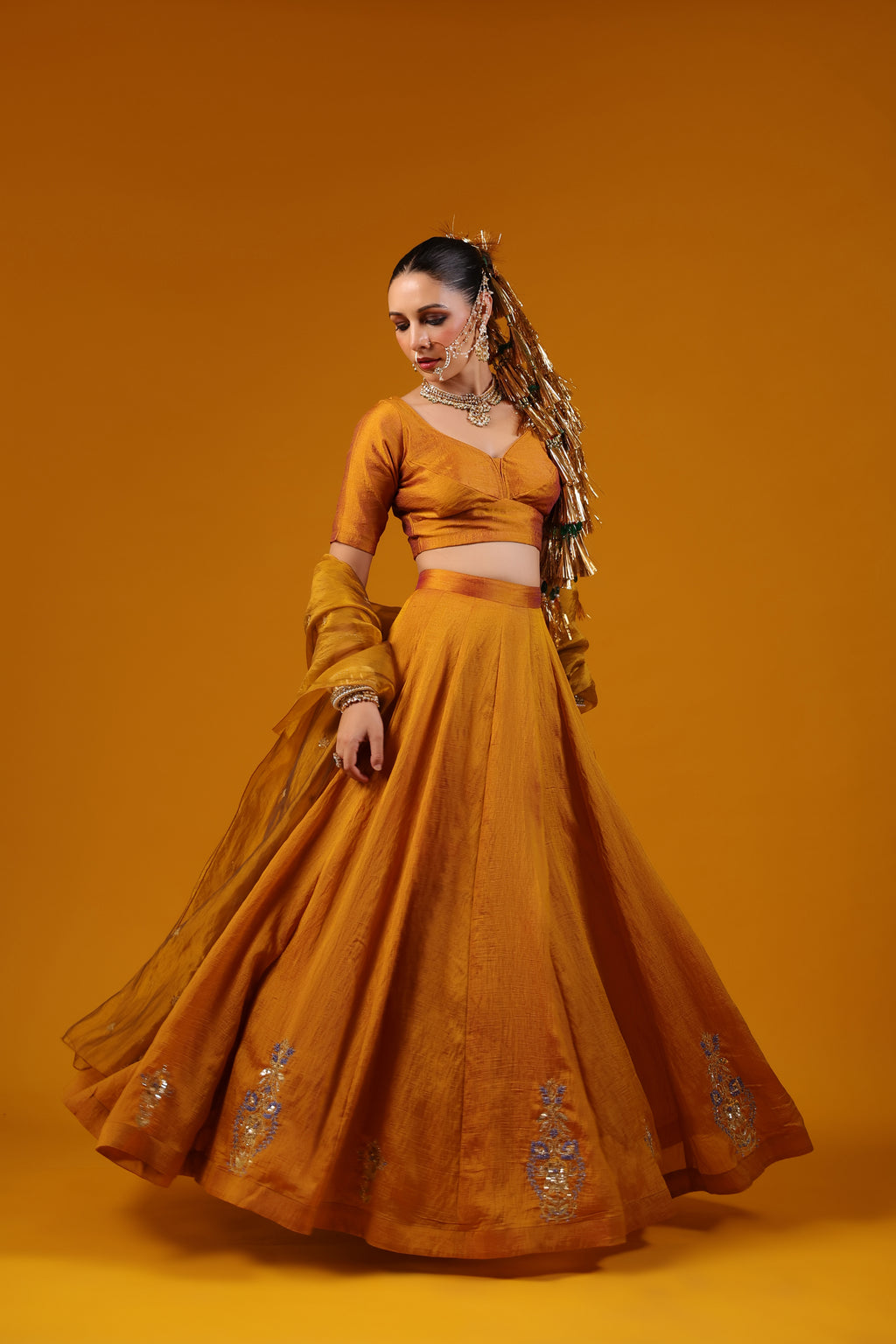 ASHA LEHNGA SET